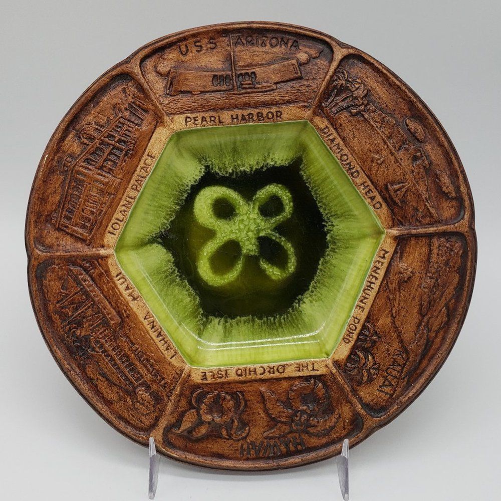 Treasure Craft of Hawaii Vintage Souvenir Ashtray or Decorative Dish